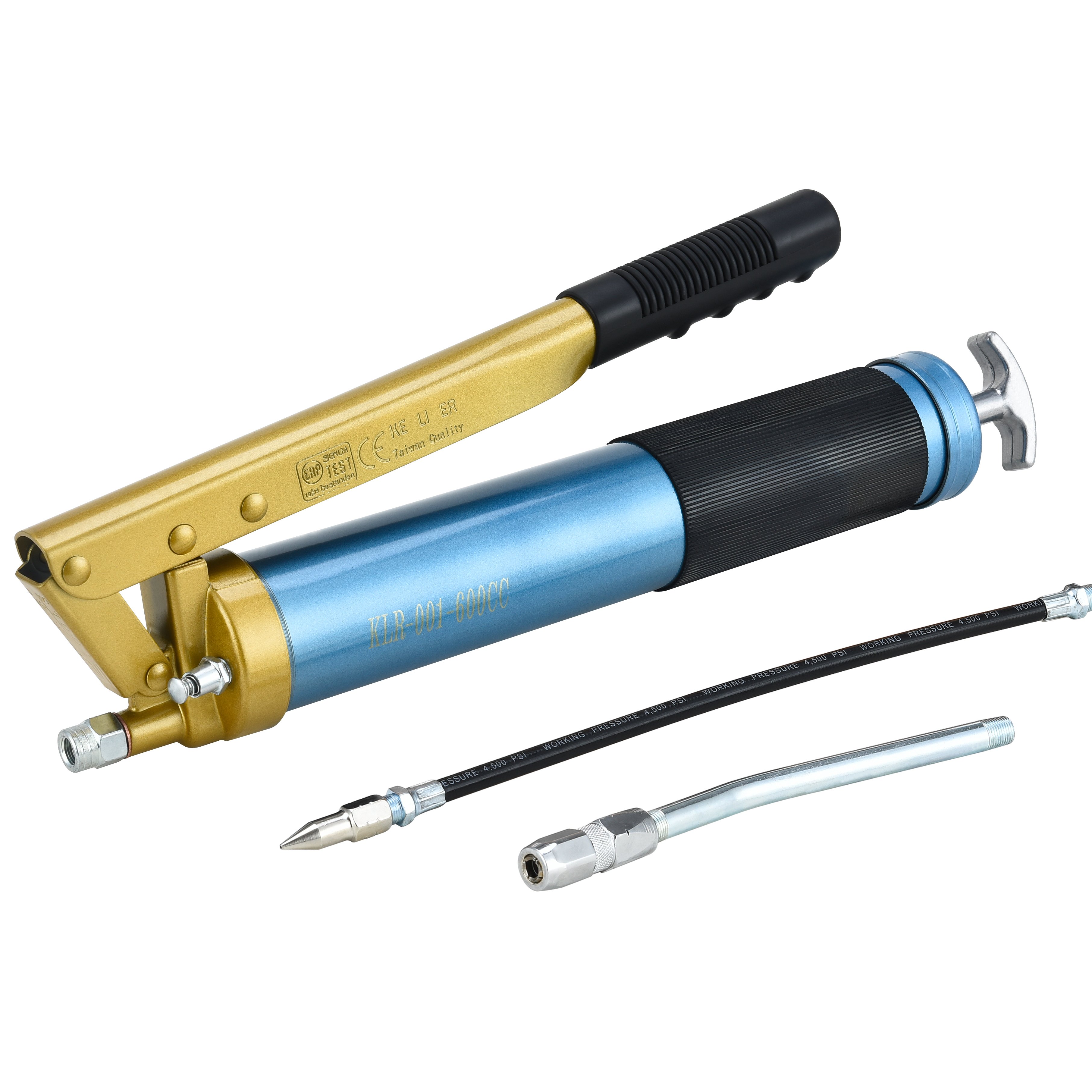 Heavy Duty Lever Repair Tool 600 CC Hand-operated Grease Gun Oil Pump for Lubrication Vehicles Car Auto Trucks